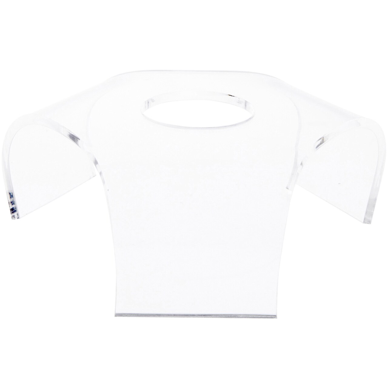 Plymor Clear Acrylic Display Riser for Spheres, 2.125" H x 6.5" W x 6.5" D